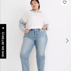 Madewell plus size curvy jeans. New with tags
